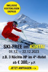 Skiurlaub in Kühtai & Sellraintal